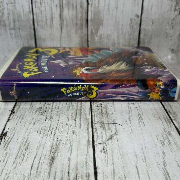 Pokémon the Movie 3 VHS 2001 Clamshell Warner Bros - Picture 5 of 7